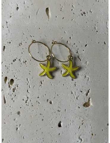 Boucles D'Oreilles Étoile...