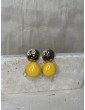 Boucles D'Oreilles Jaune