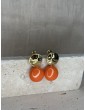 Boucles D'Oreilles Orange