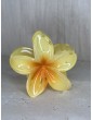 Barrette Fleur Pêche