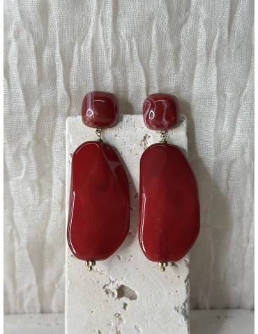 Boucles D’Oreilles Acier...