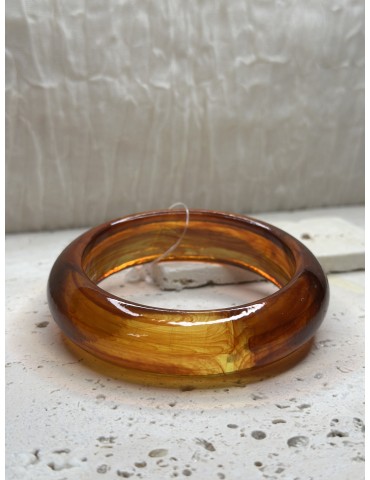 Bracelet Jonc Marron