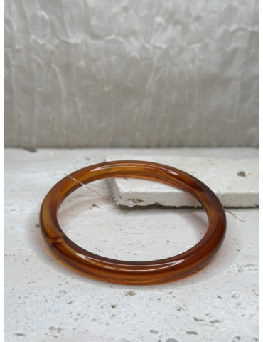 Bracelet Jonc Marron