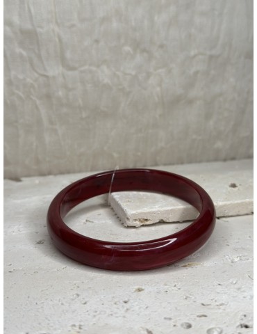 Bracelet Jonc Bordeaux