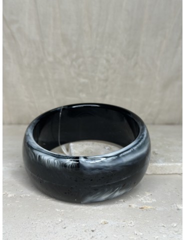 Bracelet Jonc Noir