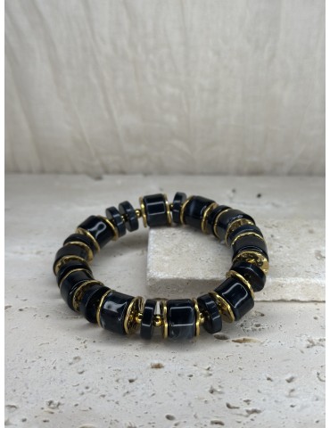 Bracelet Acier Inoxydable Noir