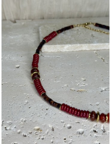 Collier Acier Inoxydable...