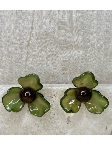 Boucles D’Oreilles Acier...