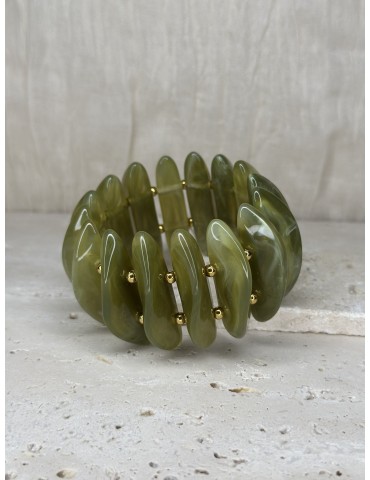 Bracelet Acier Inoxydable Vert