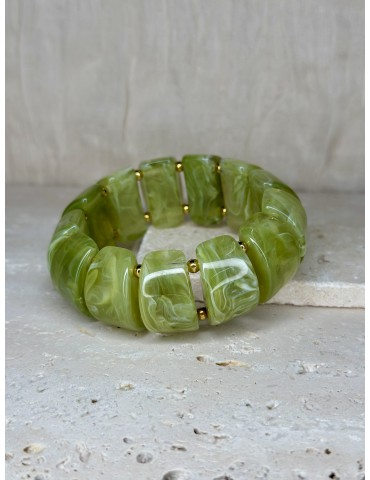 Bracelet Acier Inoxydable Vert