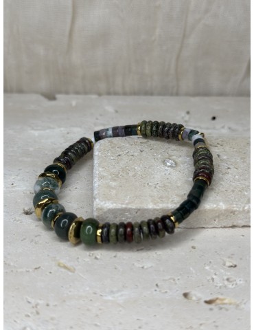 Bracelet Acier Inoxydable Vert