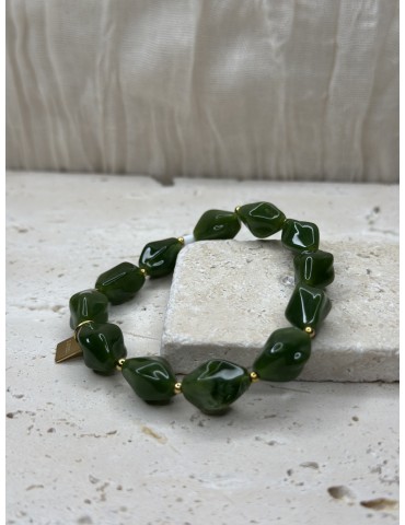 Bracelet Acier Inoxydable Vert