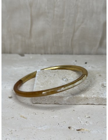 Bracelet Jonc Bicolore