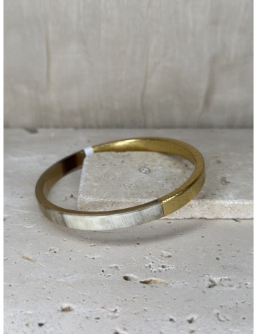 Bracelet Jonc Bicolore