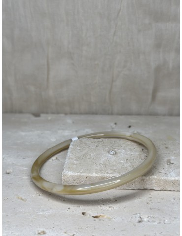 Bracelet Jonc Beige