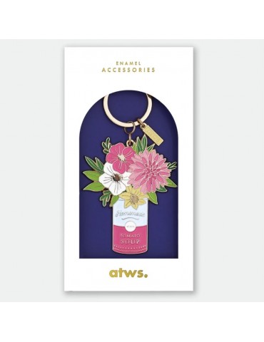 Porte-clés FLOWER CAN